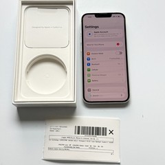 Apple iPhone 14 256 GB Starlight (Unlocked) For Repair – Mint w/ Vibrate Issue