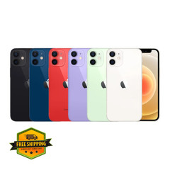 Apple iPhone 12 Unlocked 64GB/128GB – AT&T/Verizon 5G – Free Shipping & Returns