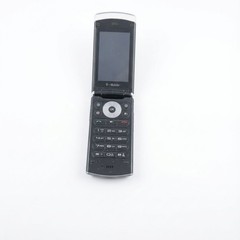 LG Flip Phone T-Mobile Silver Clamshell Basic Feature Cellular Phone Untested