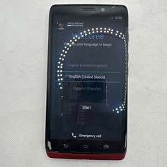 Verizon Motorola Droid Maxx XT1080 16GB Red Nice condition Factory Reset Nice