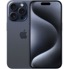 Apple iPhone 15 Pro 256GB Blue Titanium (Unlocked) SmartPhone – Good