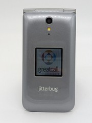 Alcatel OT Jitterbug Flip 4043S – Gray ( GreatCall ) 4G LTE OneTouch Smartphone
