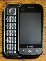 Motorola CLIQ / DEXT MB200 – Black ( T-Mobile ) Rare Blur GSM Smartphone