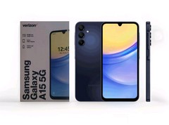 Verizon Samsung Galaxy A15 5G UW, 6.5″ FHD+, 128GB, 50MP, Prepaid, Blue