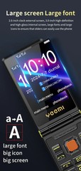 4G clamshell function mobile phone full range dual SIM screen unlocked version