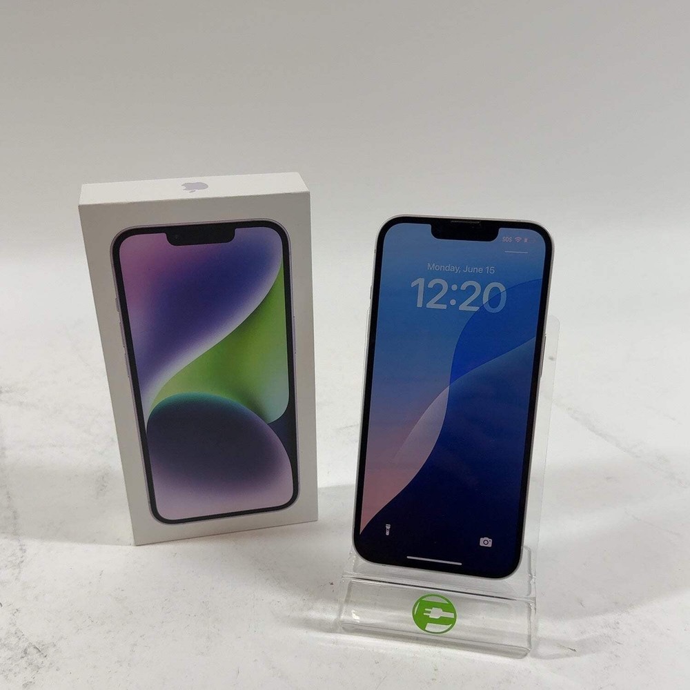 Unlocked Apple iPhone 14 128GB Purple MPUX3LL/A