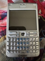 Nokia E61‑1 Silver Unlocked 64MB QWERTY Mobile Button Phone Untested RM-88