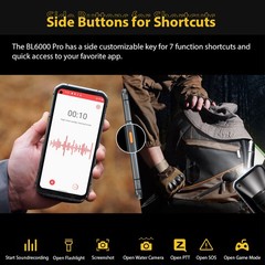 Unlock 5G Blackview BL6000 Pro Rugged Smartphone Android 13 Waterproof Octa Core