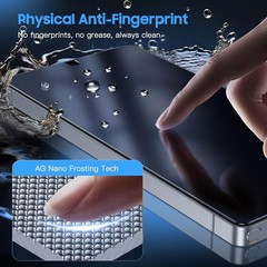 2 Pack Matte Black Privacy Screen Protectors for Samsung Galaxy S25 Ultra