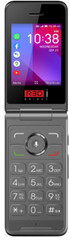Atel R3Di 4G-LTE UNLOCKED BURNER Flip-Phone Prepaid T-Mobile Metro Qlink