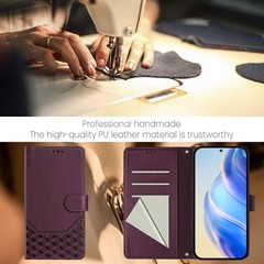 Wallet Case for Motorola Moto Edge 5G 2025, RFID Blocking Credit Card Holder