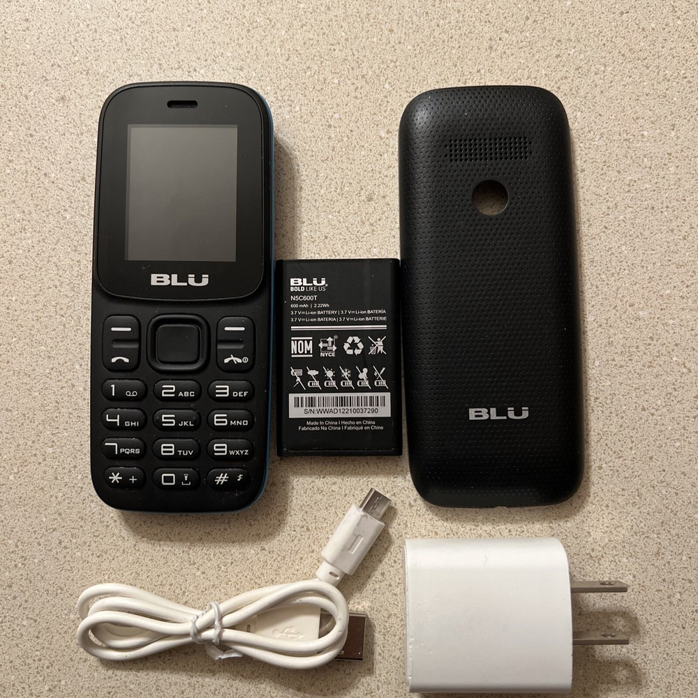 BLU Z5 Z210 1.8″ 2G Cell Phone 32MB VGA GSM Unlocked Dual SIM