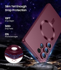 For Samsung Galaxy S25 Ultra 5G Case with Heavy Duty Shockproof Protective Cover