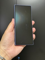 SAMSUNG GALAXY Z FOLD 6 256GB BLUE FOR AT&T & CRICKET USED GOOD CONDITION #8165