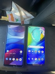 AS-IS Lot of 2 Various Motorola Moto Devices: All Have: Good LCD, & Power On