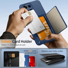 Wallet & Rugged Phone Case for Samsung Galaxy S26 Ultra 6.9 Inch RFID Blocking