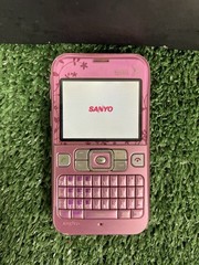 Rare Sanyo Mobile SCP Juno 2700 Pink Qwerty CDMA Cellular Phone