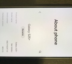 Samsung Galaxy S25+ 256GB Silver SM-S936U Touch Screen Bluetooth Wi-Fi