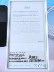 Apple iPhone 4 Black A1349 Verizon 8GB w Original Box Tested Working