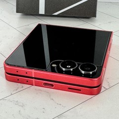 Great Samsung Galaxy Z Flip 7 256 GB Coral Red Xfinity #80
