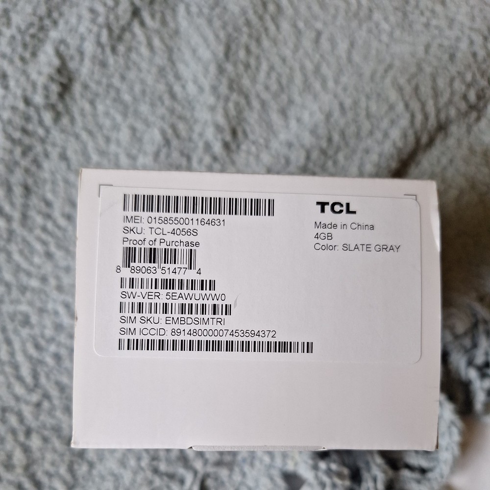 Verizon TCL -4056S Flip Pro 4G Slate Gray