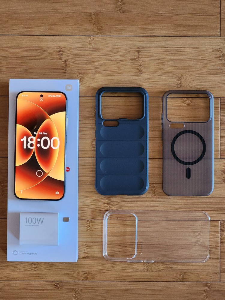 NEW Xiaomi 17 Pro Max 1TB 16GB 6.9″ Dual Sim, Unlocked GSM, Black – China ROM