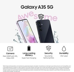 Samsung Galaxy A35 5G Factory Unlocked 128GB (NEW SEALED) – Awesome Navy