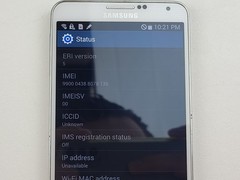 Samsung Galaxy Note 3 (SM-N900V) 32GB – White (GSM Unlocked) Smartphone – H3669