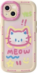 Cute Phone Case for iPhone 7 Plus, Kitty Cat iPhone 8 Plus Cases for Girls Kids