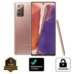 Samsung Galaxy Note 20 5G SM-N981U1 128GB – Mystic Bronze Smartphone (Unlocked)
