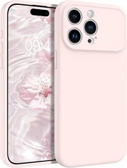 Magnetic for iPhone 15 Pro Max Case, Soft Silicone Rubber Microfiber Lining Bump