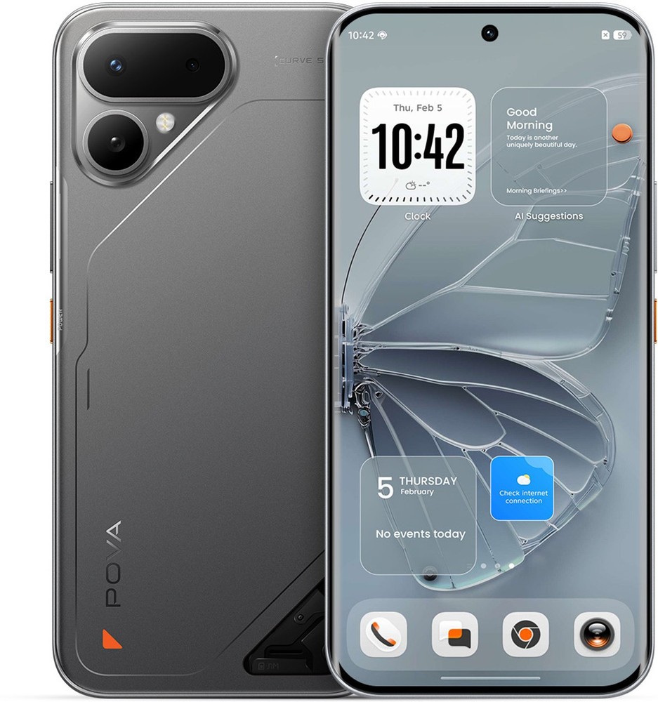 Tecno Pova curve 2 Factory Unlocked Dual SIM-8GB RAM-6.78″ HD Display Smartphone