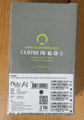 NUU Mobile A1 Android Smartphone Dual SIM 4GB 4G LTE Black New Sealed