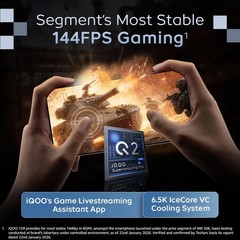 iQOO 15R (Triumph Silver 12GB RAM, 512GB ) Snapdragon® 8 Gen 5 Global Version.