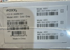 Foxx A551 Smartphone Gray 5.5″ Android Go 2GB RAM 16GB 5MP+2MP Quad-core *SEALED