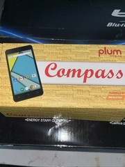 Phone Android Plum Compass Z51600048GB (GSM Unlocked) Dual SIM-J9030 New In Box