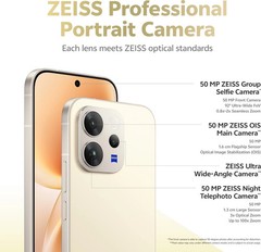 Vivo V70 5G (8GB+256GB Yellow ) Snapdragon® 7 Gen 4 Processor Global Version.