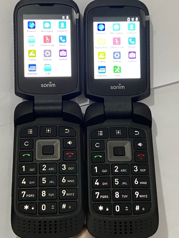 Sonim XP3 3800 with Camera Unlocked 8GB Rugged Flip Phone 4G LTE Good Condition