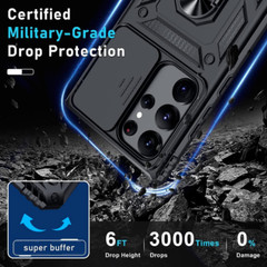 Samsung Galaxy S23 Ultra Case Military Grade Drop Protection Cover w/ Kickstand