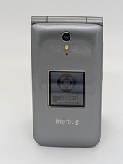 Alcatel OT Jitterbug Flip 4043S – Gray ( GreatCall ) 4G LTE OneTouch Smartphone