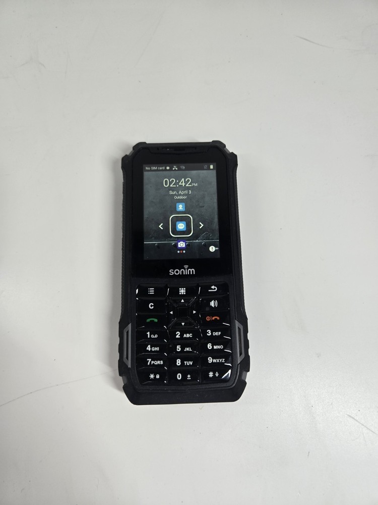 Excellent A+ 9/10 Sonim XP5s XP5800 16GB 4G Black Rugged Smartphone AT&T Only