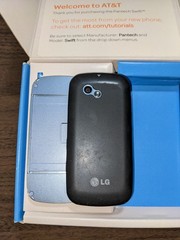 Pantech Swift P6020 – Blue ( AT&T ) USED with Box