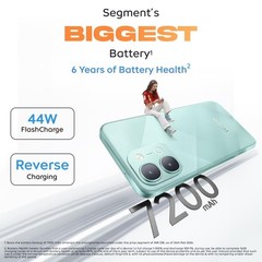 iQOO Z11x 5G (Green, 8GB RAM, 128GB ) Dimensity 7400-Turbo Global Version.