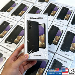 💯New Samsung Galaxy A32 5G SM-A326U1 64GB Black FACTORY UNLOCKED Smartphone
