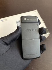 Ultra slim RARE Samsung SGH-X820 Black cellphone (unlocked) Korea full set