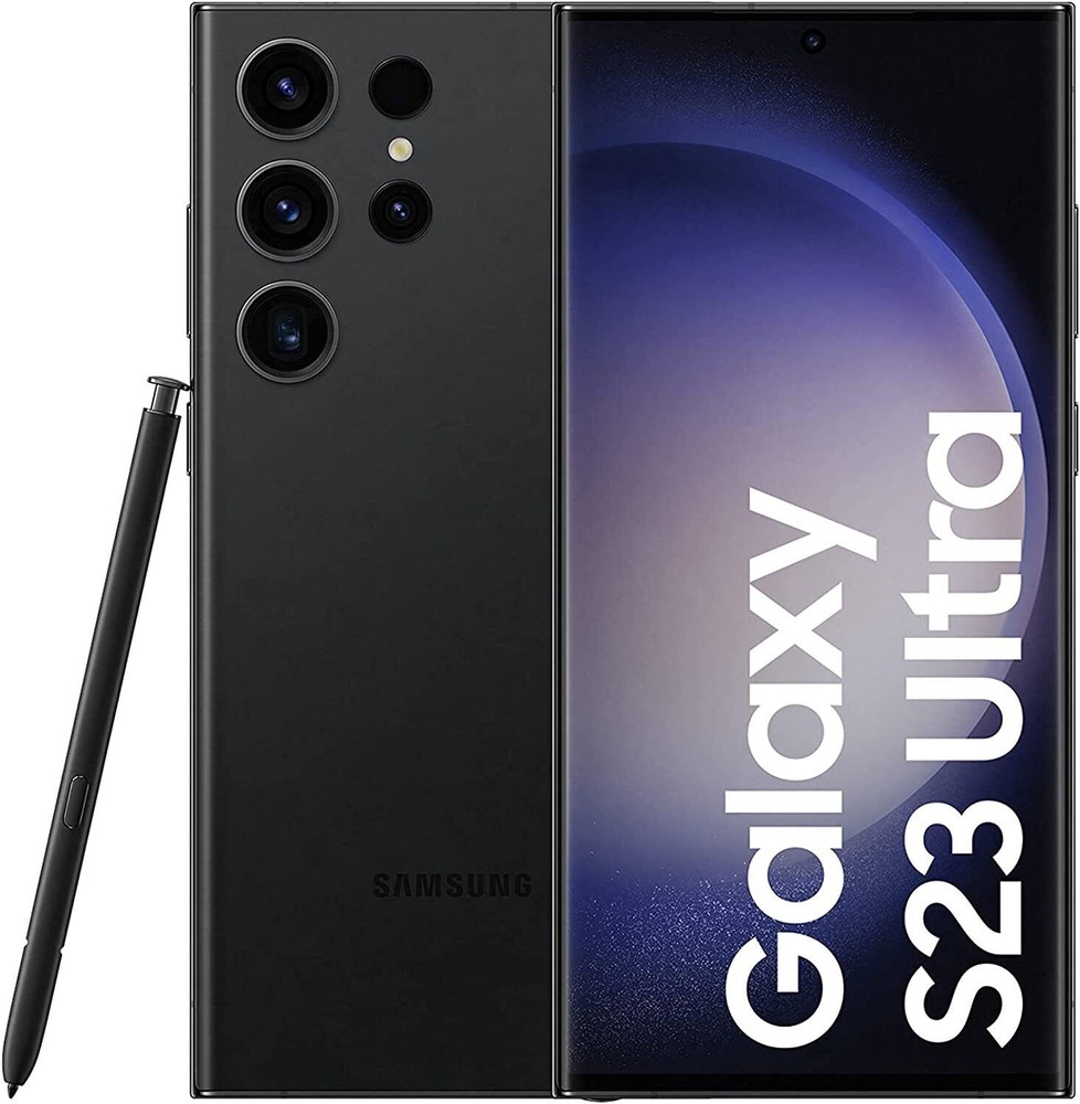 Samsung Galaxy S23 Ultra SM-S918U – 256GB – Phantom Black (Unlocked)
