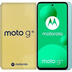 Motorola Moto G15 4G Glacier Blue 128GB + 4GB Dual-SIM Unlocked GSM NEW