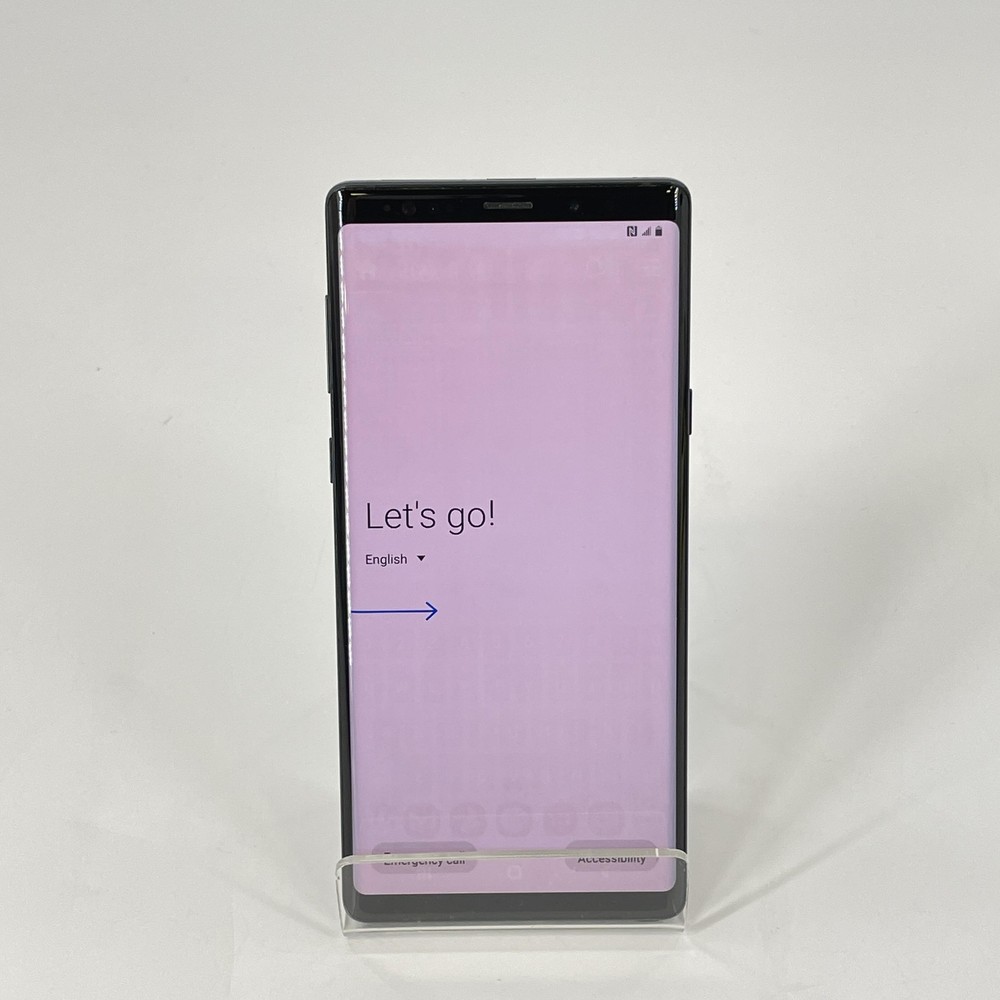 Samsung Galaxy Note 9 Midnight Black 128GB ATT – Very Good w/ LCD Burn-In