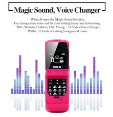 Unlocked J9 Mini Filp Dialer Cellphone GSM Mobile Card Phones FM Radio BT 3.0
