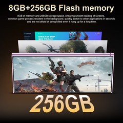Unlocked Smartphone Dual Sim 128GB+4GB 6.53″ 4G Android Cell Phone 5380mAh